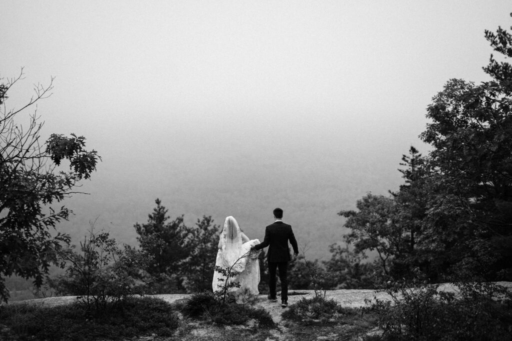 Foggy New Hampshire Elopement