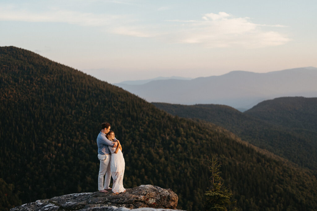 Sunset New Hampshire Elopement