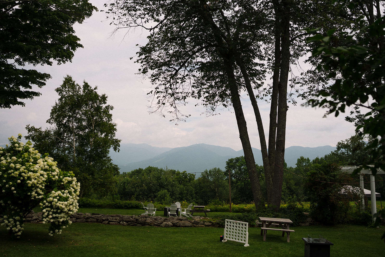 The view from Sunset Hill House in Sugar Hill New Hampshire.